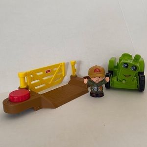 Little People by Fisher Price Helpful Harvester Tractor